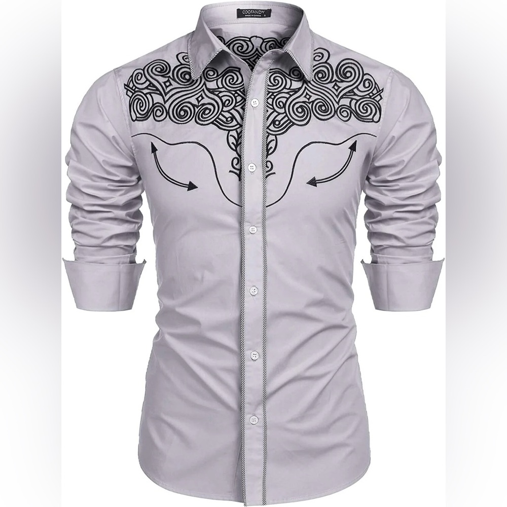 Country western button down